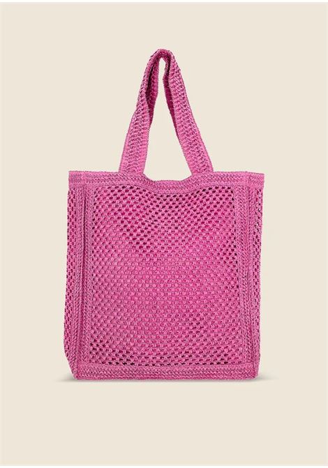 borsa da mare rafia rosa ME FUI | A076PKRAFIA-PINK